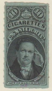 U.S. Scott #TA17c Cigarette Stamp - Used Single