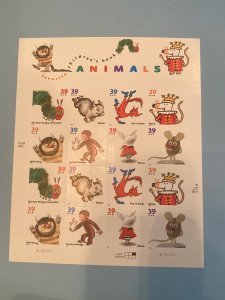 Favorite Children’s Book Animals sheet of 16 SC#3994a issue 2006
