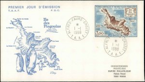 FRENCH SOUTHERN & ANTARCTIC TERRITORY, ARCTIC ANTARCTIC POLAR SEE SCAN  #245