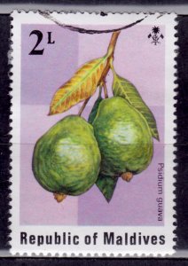 Maldives, 1975, Exotic Fruit-Guava, 2L, sc#548, used*