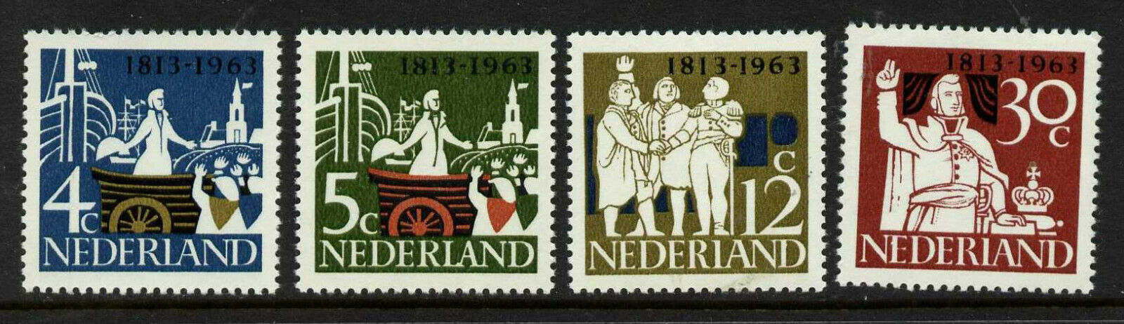 Netherlands 418 21 Mnh Prince William Of Orange Founding Of The Kingdom Europe Netherlands Colonies General Issue Stamp Hipstamp