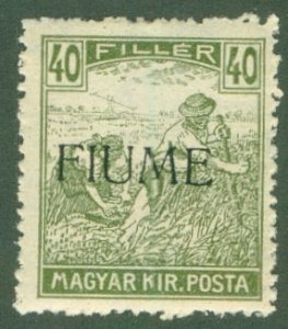 FIUME 12a MH (RL) 1974 CV $30.00 BIN $11.75