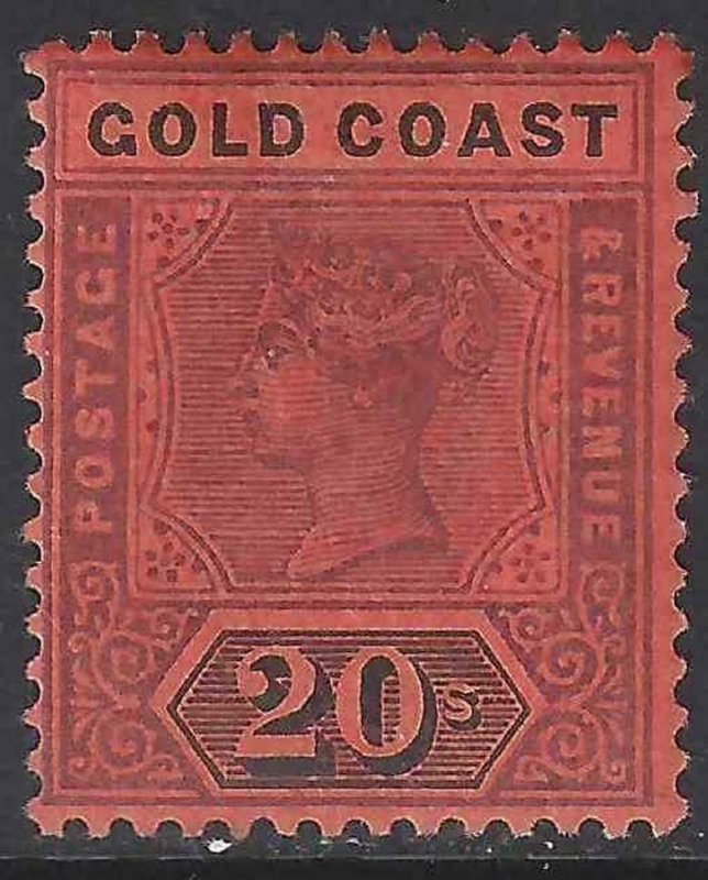 Gold Coast 1894 SC 25 Mint