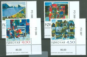 Faroe Islands #197-400  Single (Complete Set) (Paintings)