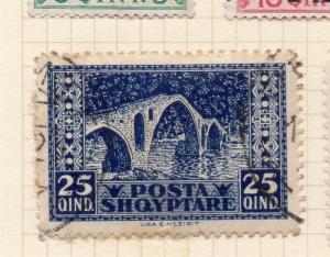 Albania 1924 Early Issue Fine Mint Hinged 25q. 252295