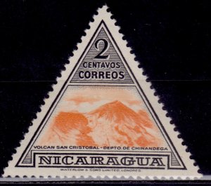 Nicaragua 1947, San Cristobal Volcano, 2c, sc#706, MNH