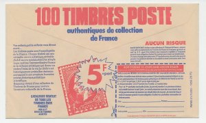Postal cheque cover France 1990 Stamp
