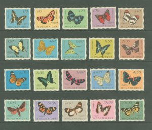 Mozambique #464-383  Single (Complete Set) (Butterflies)