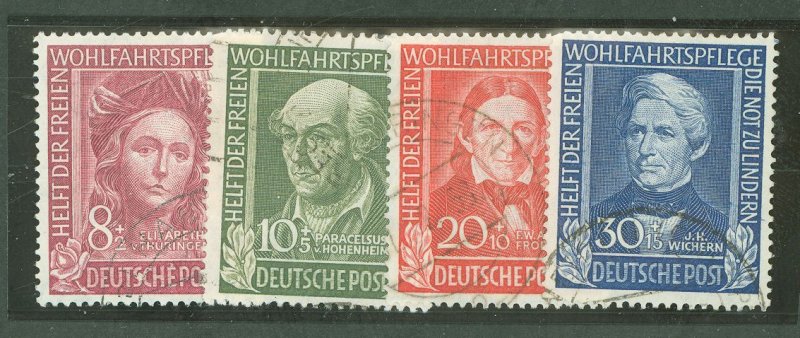 Germany #B310-B313 Used Single (Complete Set)