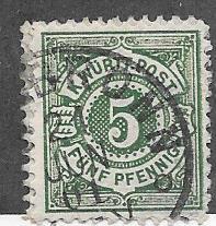 Wurttemberg #59 5pf  U) CV $0.55