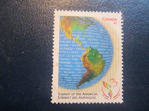 Canada # 1902  Summit Of The Americas Nice stamps  {ca1031}