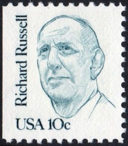 SC#1853 10¢ Great Americans: Richard Russell Single (1984) MNH