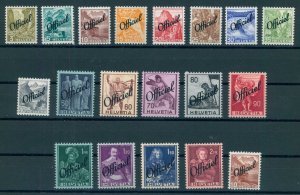 SWITZERLAND, OFFICIALS 1942, LIGHTLY HINGED
