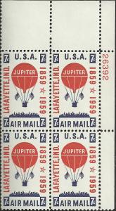 # C54 MINT NEVER HINGED BALLOON JUPITER