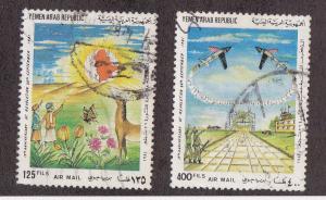 Yemen, # C64-5, Postally Used.