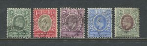 East Africa and Uganda KEVII 1903 1/2 to 3 annas used