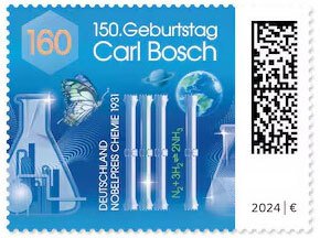 Scott #3418 Carl Bosch MNH