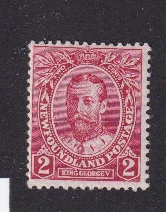 NEWFOUNDLAND # 105 VF-MLH x 4 SHADES? KGV FROM THE ROYAL FAMILY ISSUES