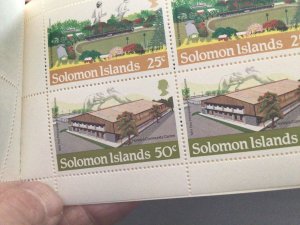 Solomon Islands Olympic Games 1984 complete booklet of stamps Ref 60733 
