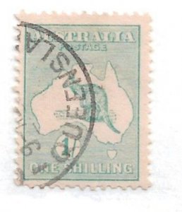 1913 Australia Sc10 Kangaroo used