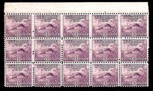 727 Mint,OG,NH... Blocks of 15... SCV $4.50