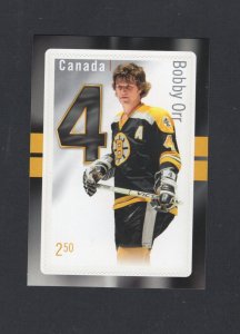 Canada #2790 (2014 Bobby Orr Hockey Card stamp  VFMNH CV $5.00