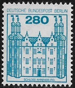 Germany: Berlin #9N444 Mint Never Hinged Stamp With Control - Ahrensburg Castle