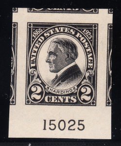 MOstamps - US #611 Mint OG NH Grade 100J with PSE Cert - Lot # MO-5092 SMQ $180