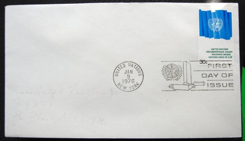 UN #270 FDC (Non Cacheted) (Pencil Address Erased) L10