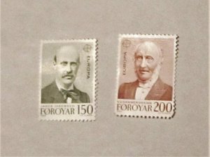 Faroe Islands - 53-54, MNH Set. Europa. SCV - $1.00