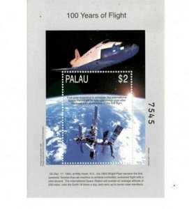 Palau - 1999 - Space Station - Souvenir Stamp Sheet - MNH