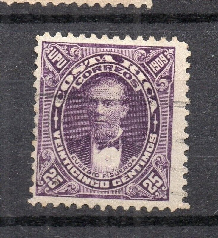 Costa Rica 1907 Early Issue Fine Used 25c. NW-231991