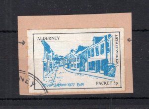 ALDERNEY PARCEL VIEWS 5p + ROULETTING SHIFT USED ON PIECE