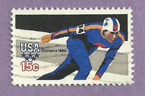 US Used Stamp Scott 1795 Olympics Speed Skating #5
