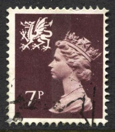 STAMP STATION PERTH Wales #WMH8 QEII Definitive Used 1971-1993