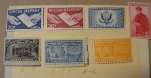 US Special Delivery & Others - MNH