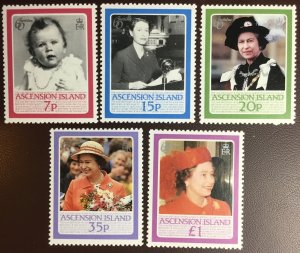 Ascension 1986 Queen’s Birthday MNH