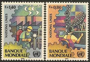 UN-Geneva  173-74 MNH 1989 World Bank