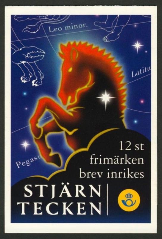 Sweden 2355g Booklet MNH Signs of the Zodiac