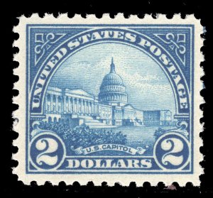 MOMEN: US STAMPS #572 MINT OG NH VF/XF LOT #73442