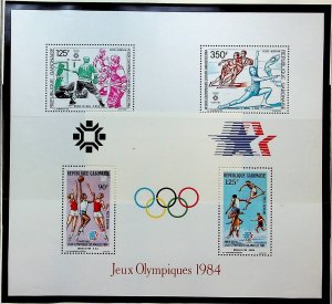 GABON Sc C268 NH SOUVENIR SHEET OF 1984 - OLYMPICS - (AA23)