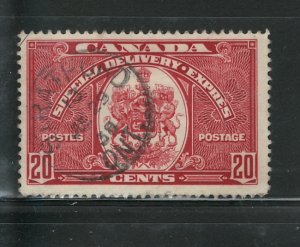 CANADA 1935 SPECIAL DELIVERY EXPRESS #E8 USED, HINGED PAY IN Cnd $$.