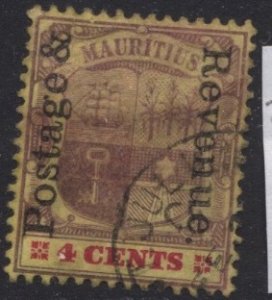 mauritius 118 used   $0.25