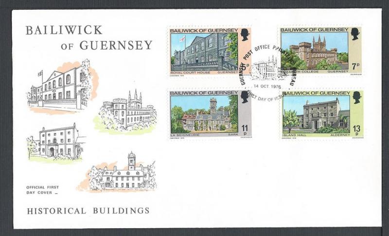 Great Britain-Guernsey, FDC