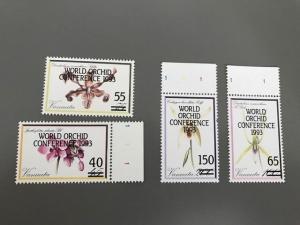 Vanuatu 1993 Surcharged World Orchid Conference MNH A512