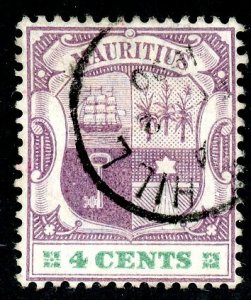 Mauritius, Scott #97, Used