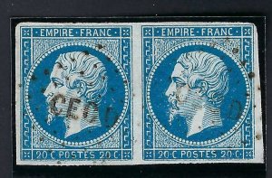 15 USED PAIR, VERY FINE