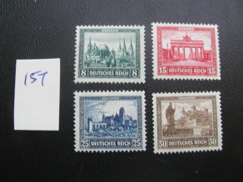 Germany 1930 MNH SC B34-37 VF/XF 140 EUROS (157)