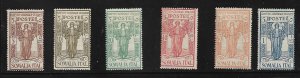 1926 Somalia B11-B16 complete Italian Colonial Institute set of 6 MH