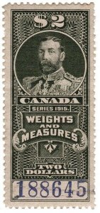 (I.B) Canada Revenue : Weights & Measures $2
